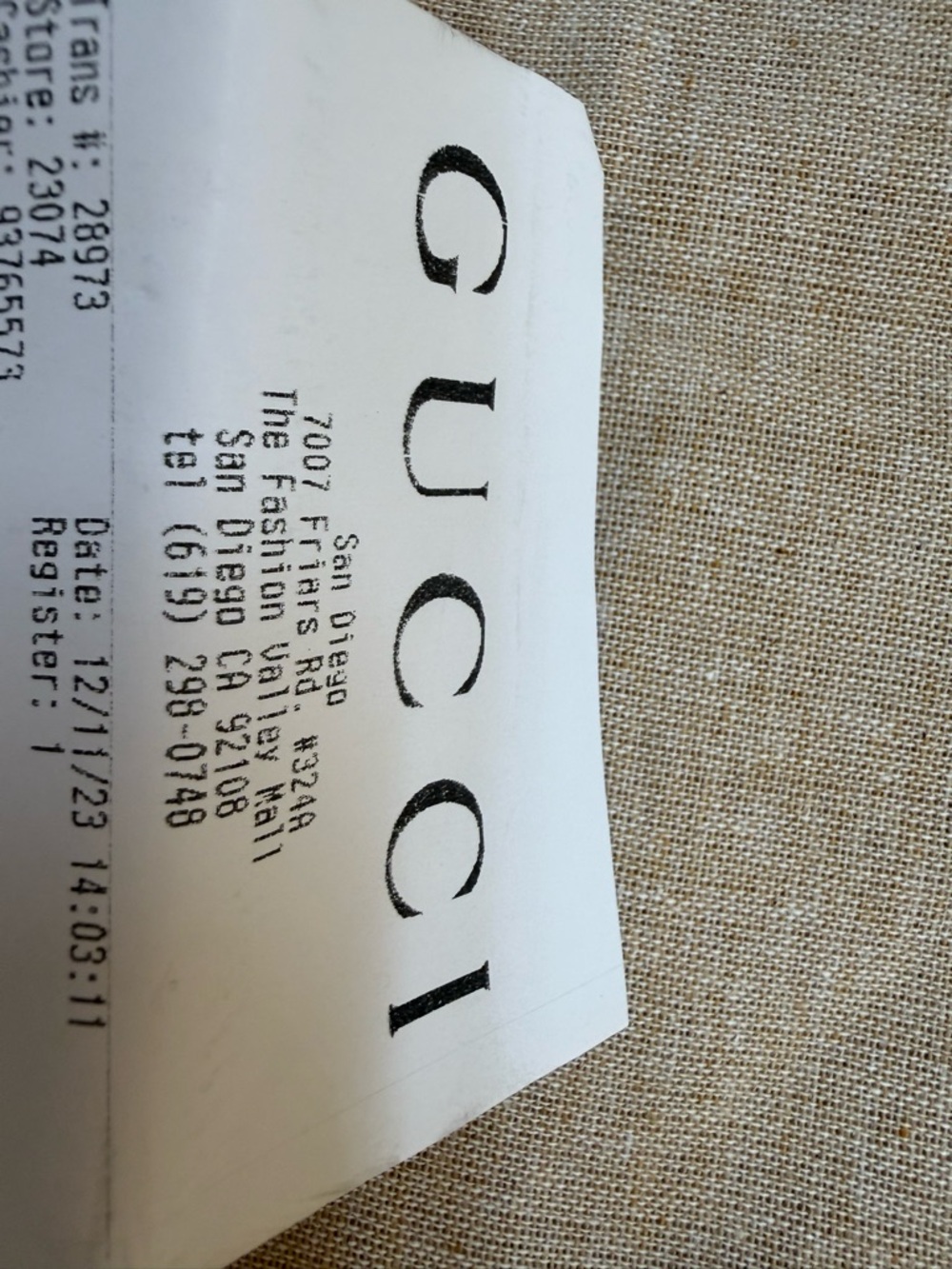 Gucci Beige GG Supreme Canvas Shoulder Bag with Green and Red Web - Picture 5 of 9